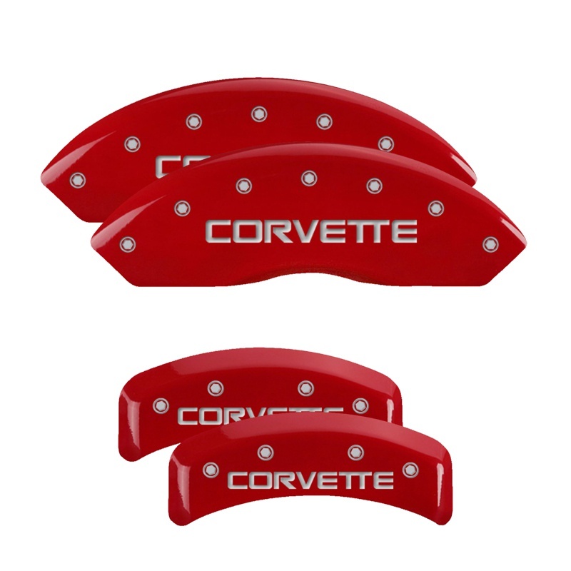 Picture of MGP Caliper Covers 4 Logo - 13013SCV4RD