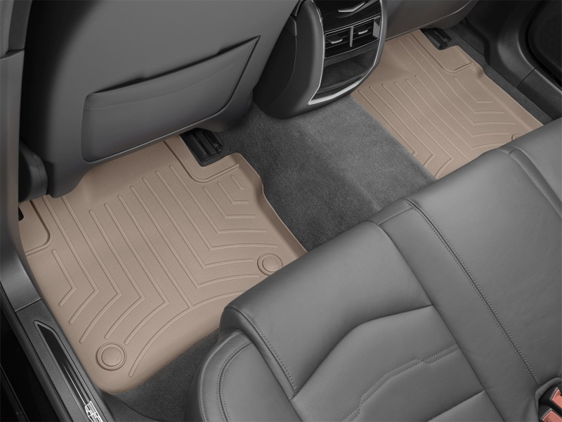Picture of WeatherTech WT FloorLiner-Rear-Tan Floor Mats - 459542