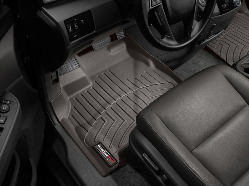 Picture of WeatherTech WT FloorLiner-Front-Cocoa Floor Mats - 473411