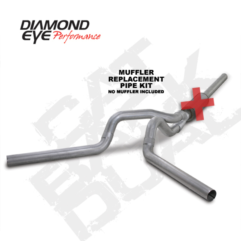 Picture of Diamond Eye Performance DEP Catback Exhaust Kit AL - K4236A-RP