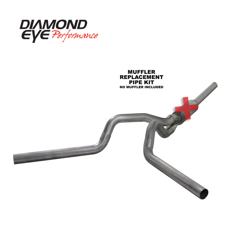 Picture of Diamond Eye Performance DEP Catback Exhaust Kit SS - K4236S-RP