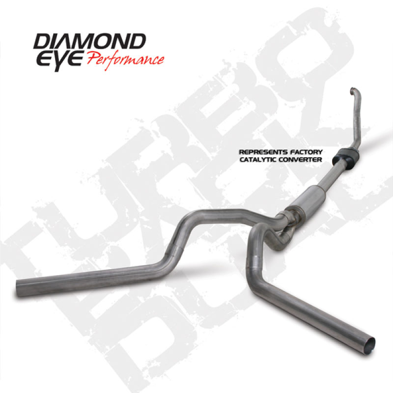 Picture of Diamond Eye Performance DEP Turbo Back Exhaust Kit SS - K4308S