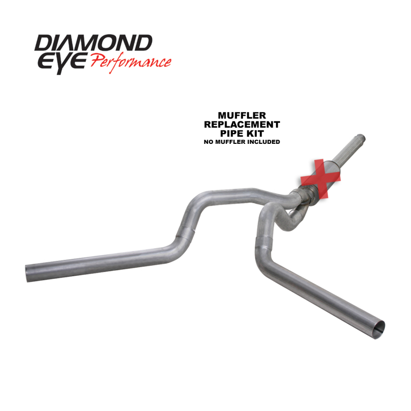 Picture of Diamond Eye Performance DEP Catback Exhaust Kit AL - K4312A-RP
