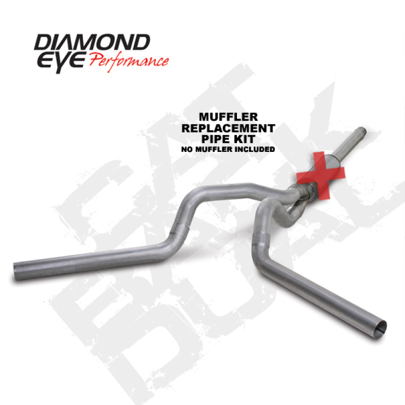 Picture of Diamond Eye Performance DEP Catback Exhaust Kit AL - K4312A-RP