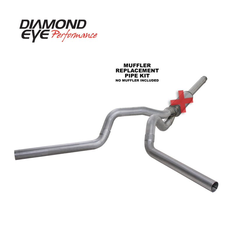 Picture of Diamond Eye Performance DEP Catback Exhaust Kit AL - K4312A-RP