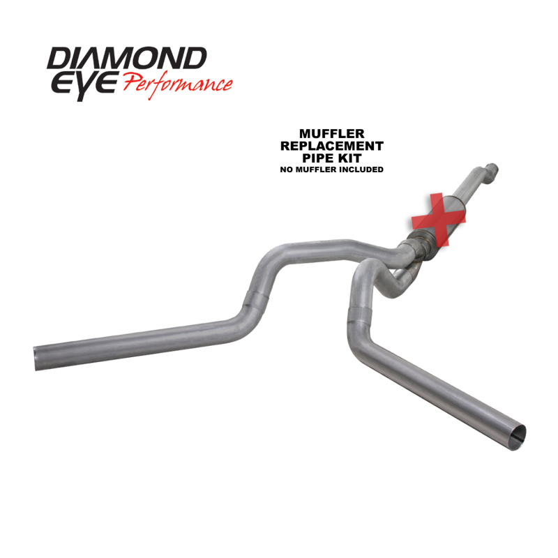 Picture of Diamond Eye Performance DEP Catback Exhaust Kit AL - K4340A-RP