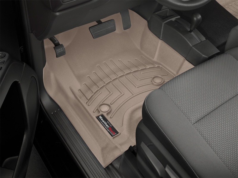 Picture of WeatherTech WT FloorLiner-Front-Tan Floor Mats - 457221