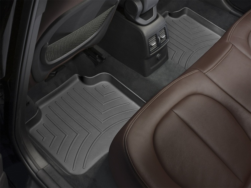 Picture of WeatherTech WT FloorLiner-Rear-Blk Floor Mats - 447482