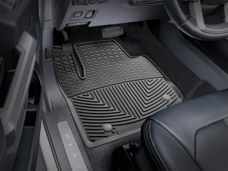 Picture of WeatherTech WT Rubber Mats-Front-Blk Floor Mats - W408