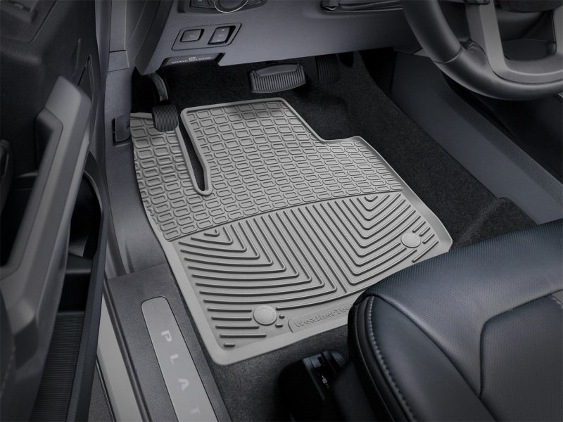 Picture of WeatherTech WT Rubber Mats-Front-Grey Floor Mats - W408GR