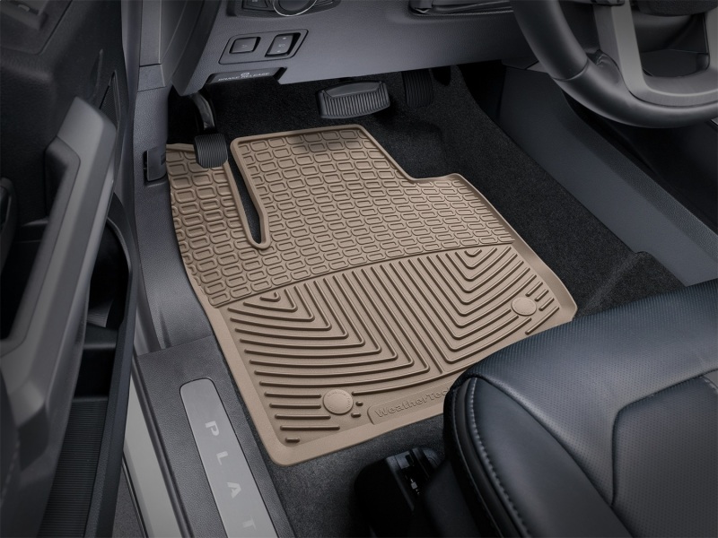 Picture of WeatherTech WT Rubber Mats-Front-Tan Floor Mats - W408TN