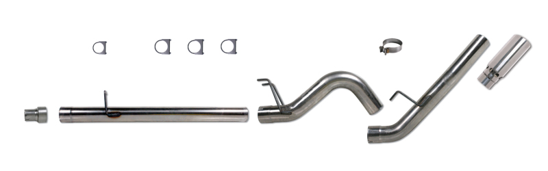 Picture of Diamond Eye Performance DEP DPF Back Exhaust Kit SS - K4360S