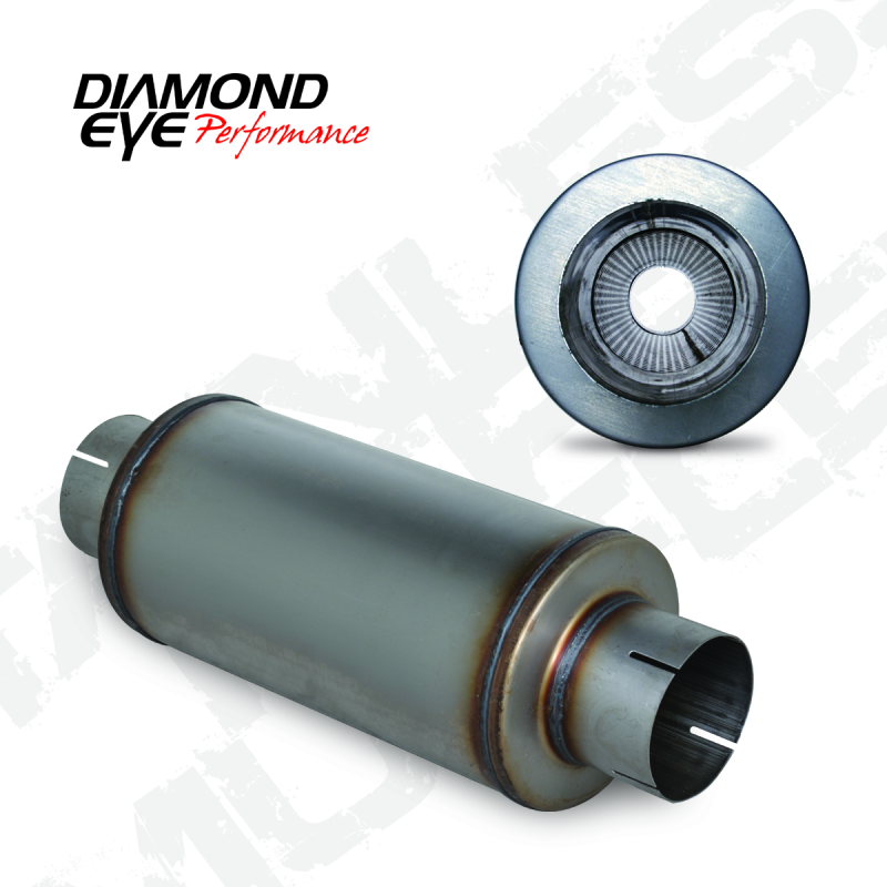 Picture of Diamond Eye Performance DEP Muffler SS - 460020