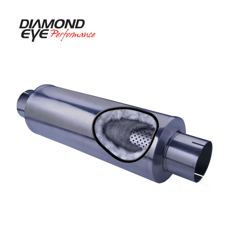 Picture of Diamond Eye Performance DEP Muffler SS - 560031