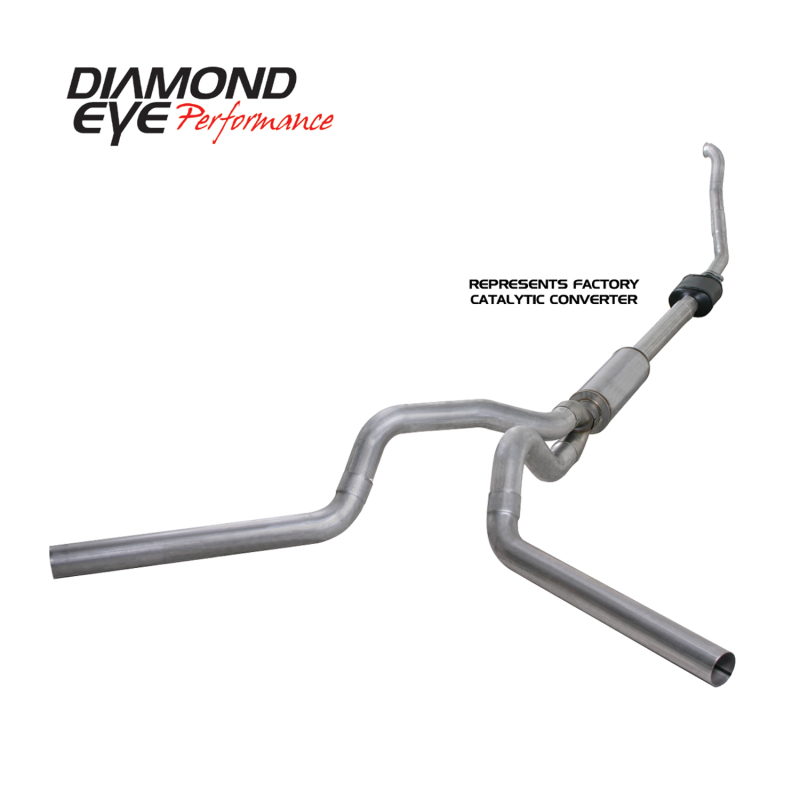 Picture of Diamond Eye Performance DEP Turbo Back Exhaust Kit AL - K4308A-RP