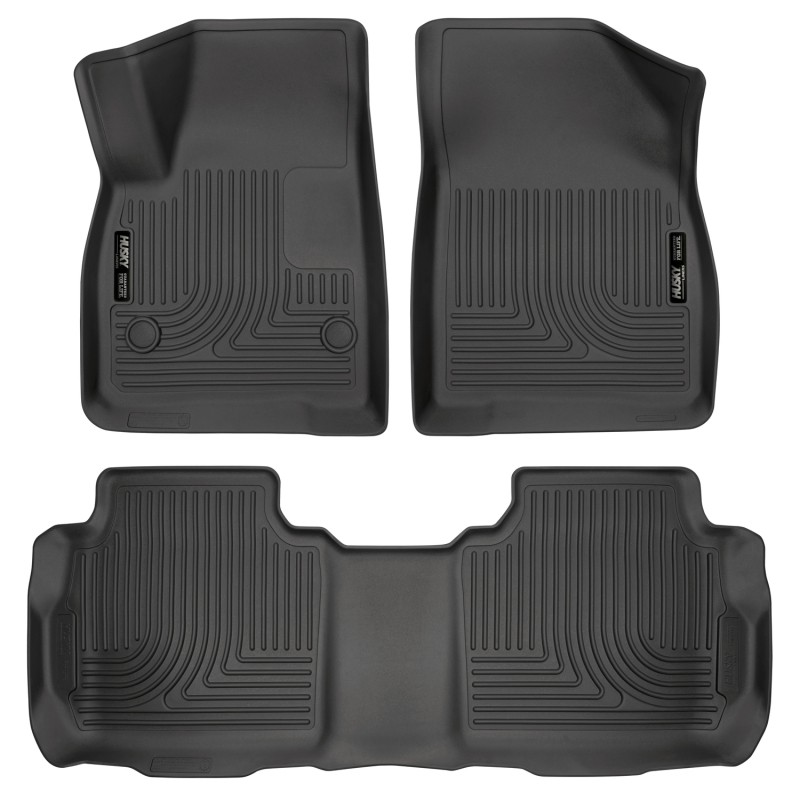 Picture of Husky Liners HL WB-Combo-Black Floor Mats - 99141