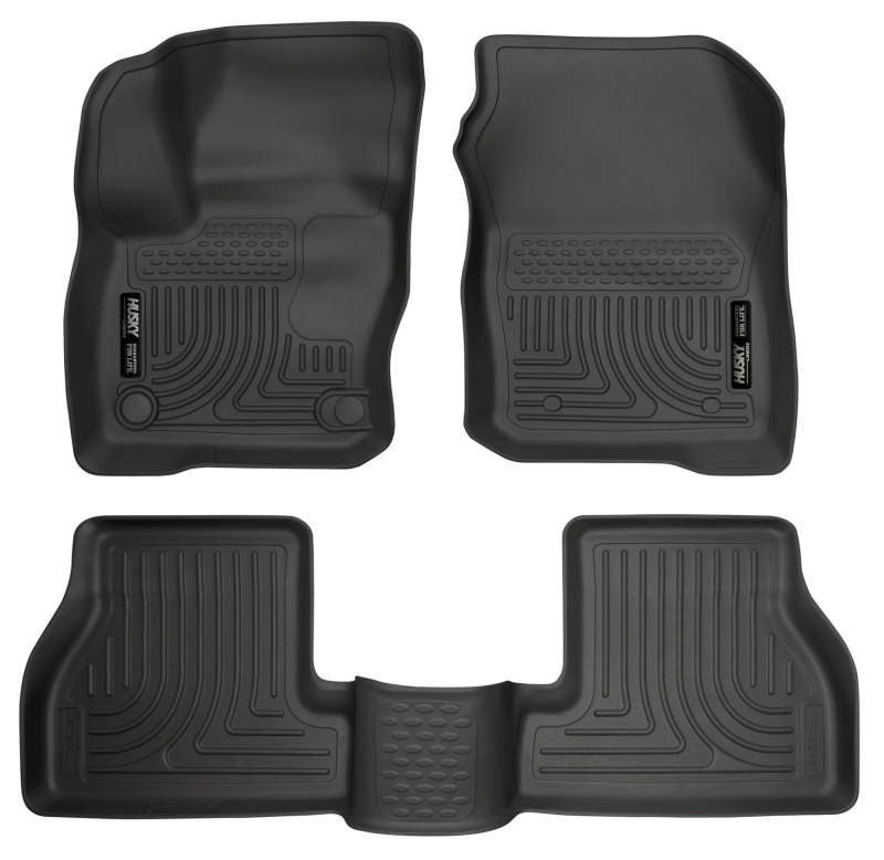 Picture of Husky Liners HL WB-Combo-Black Floor Mats - 99781