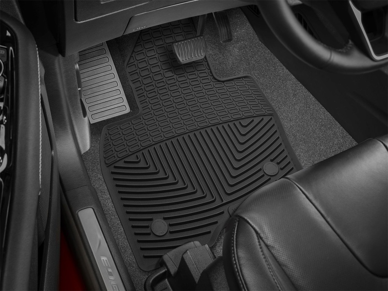 Picture of WeatherTech WT Rubber Mats-Front-Blk Floor Mats - W395