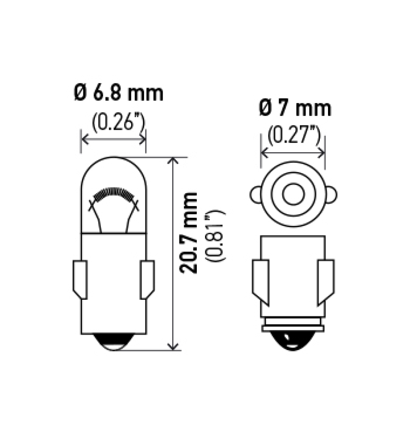 Picture of Hella Halogen Bulb - 3898