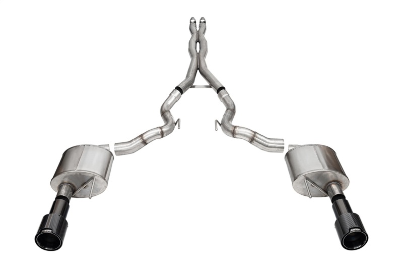 Picture of CORSA Performance COR Cat-Back Sport - 21271CFBLK