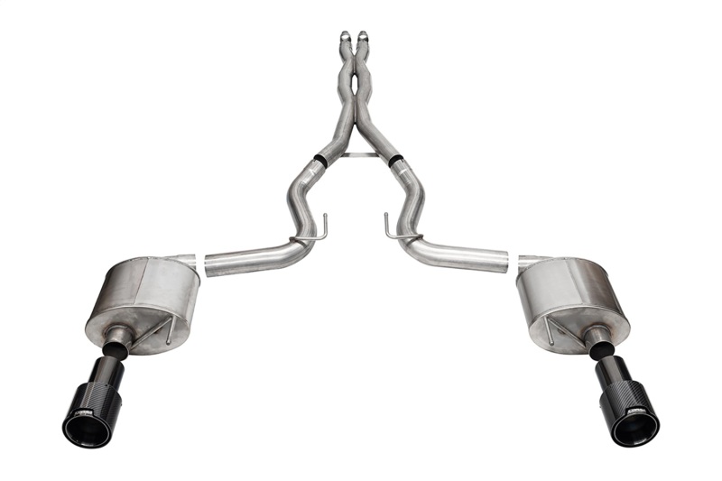 Picture of CORSA Performance COR Cat-Back Sport - 21255CFBLK