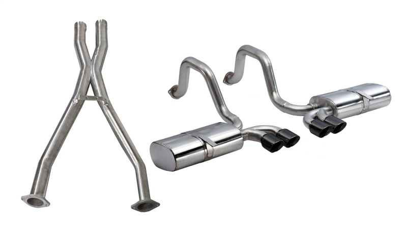 Picture of CORSA Performance COR Cat-Back Sport - 14111CBBLK