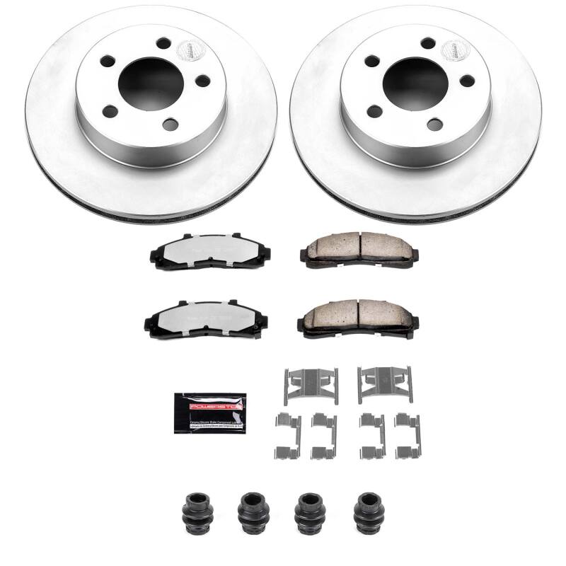 Picture of PowerStop PSB Z36 Coated Truck & Tow Kit Brake Kits - CPK1860-36