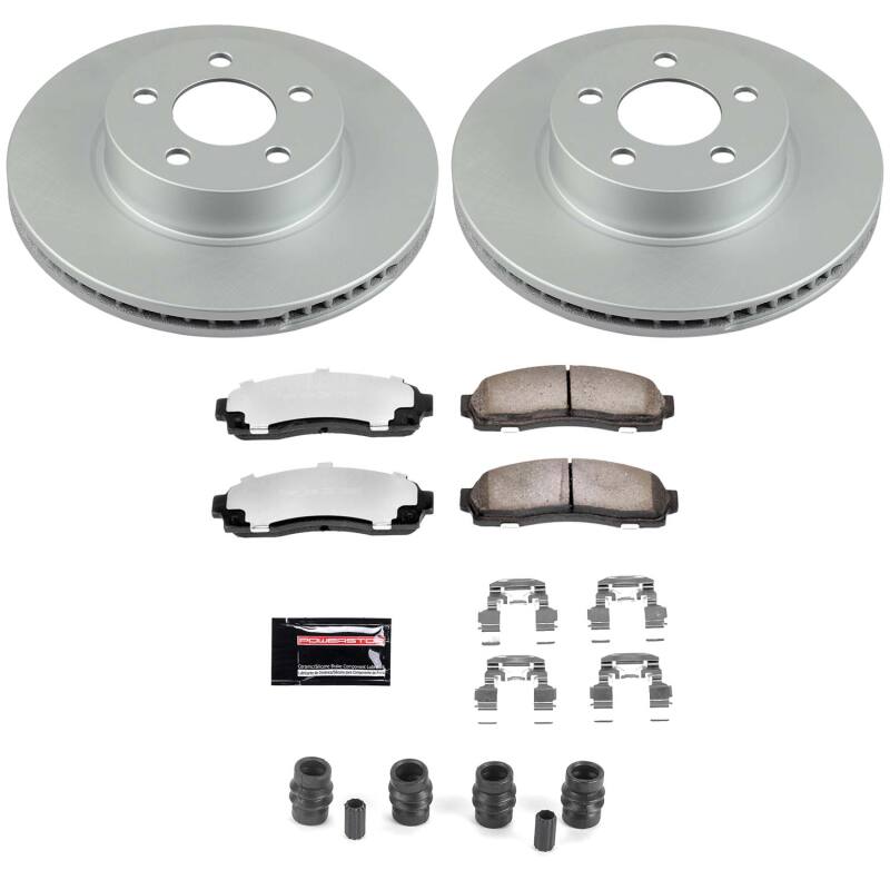 Picture of PowerStop PSB Z36 Coated Truck & Tow Kit Brake Kits - CPK1923-36