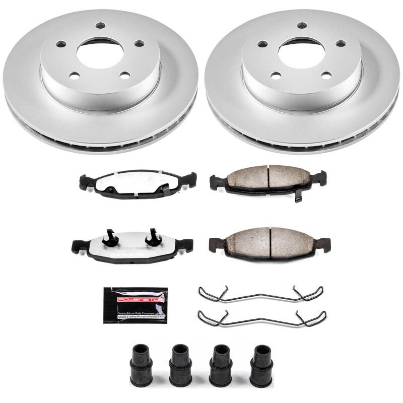 Picture of PowerStop PSB Z36 Coated Truck & Tow Kit Brake Kits - CPK2147-36