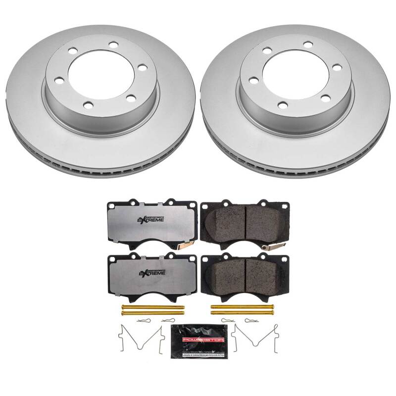 Picture of PowerStop PSB Z36 Coated Truck & Tow Kit Brake Kits - CPK2324-36