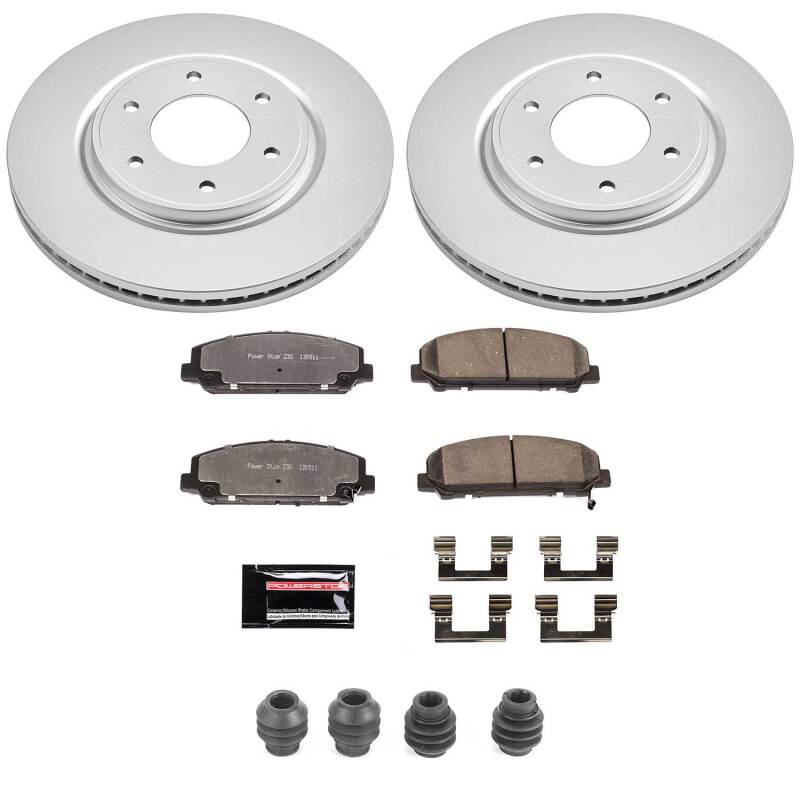Picture of PowerStop PSB Z36 Coated Truck & Tow Kit Brake Kits - CPK2961-36