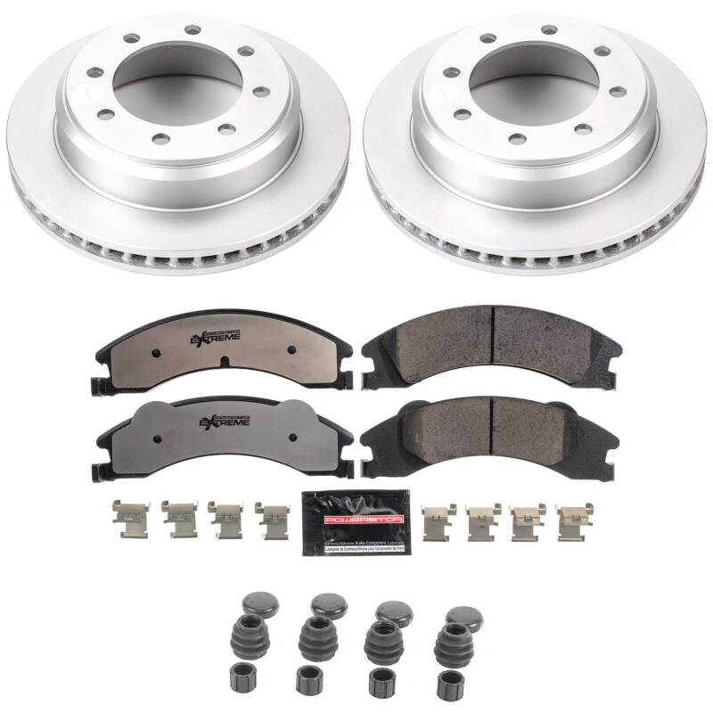 Picture of PowerStop PSB Z36 Coated Truck & Tow Kit Brake Kits - CPK4718-36