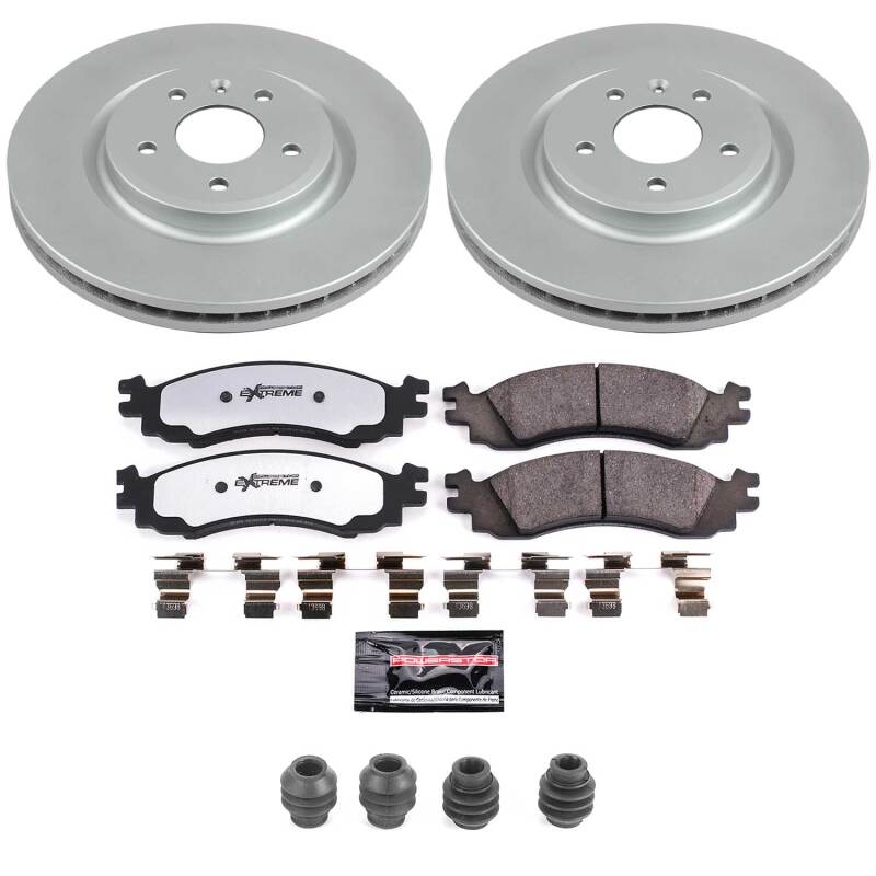 Picture of PowerStop PSB Z36 Coated Truck & Tow Kit Brake Kits - CPK5507-36