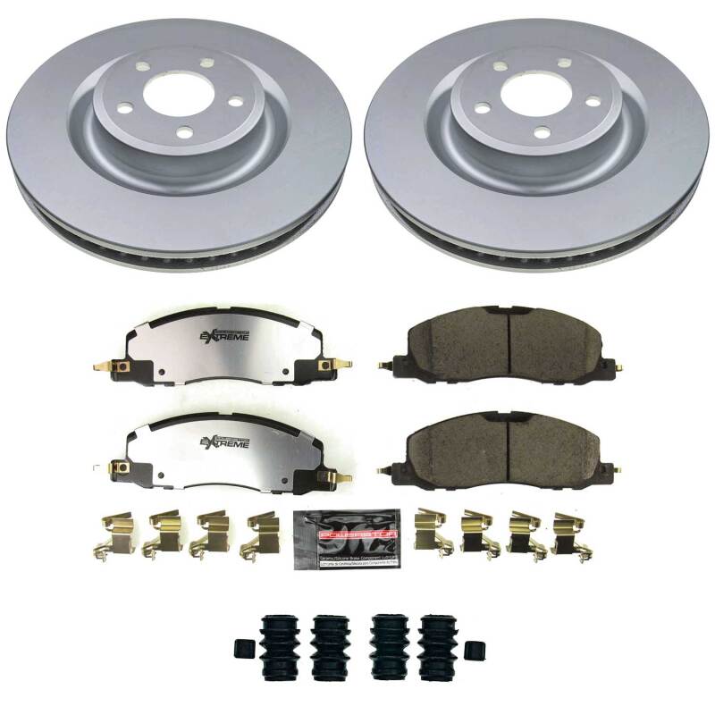 Picture of PowerStop PSB Z36 Coated Truck & Tow Kit Brake Kits - CPK8672-36
