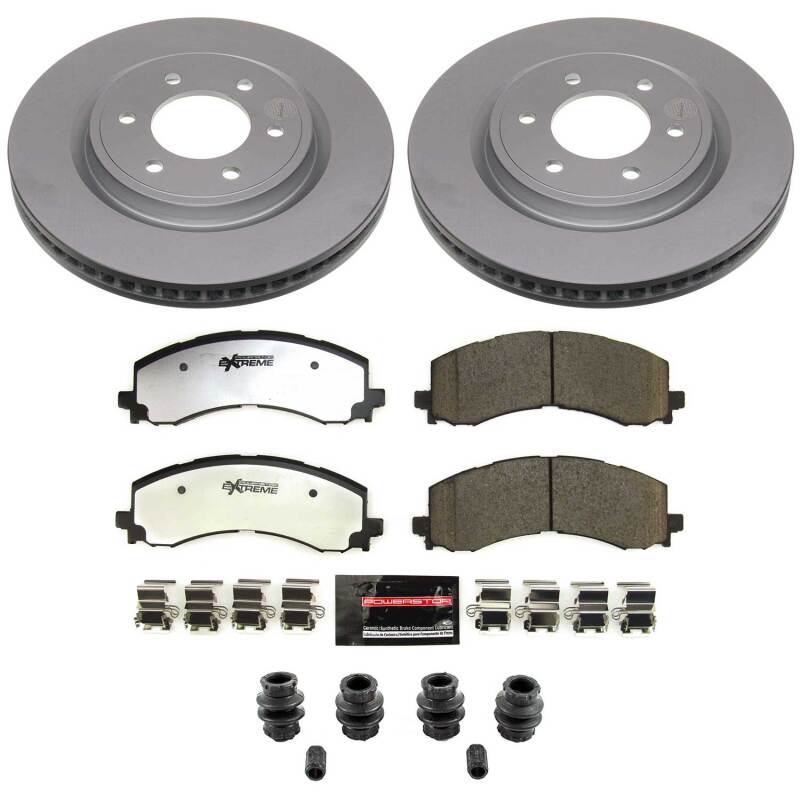 Picture of PowerStop PSB Z36 Coated Truck & Tow Kit Brake Kits - CPK8744-36