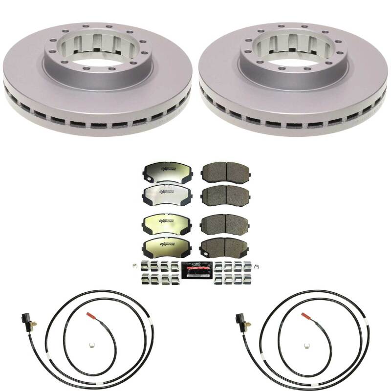 Picture of PowerStop PSB Z36 Coated Truck & Tow Kit Brake Kits - CPK9152-36