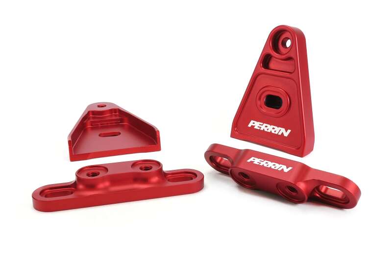 Picture of Perrin Performance PA High-Lift Hood Brackets Hood Struts - PSP-BDY-011RD