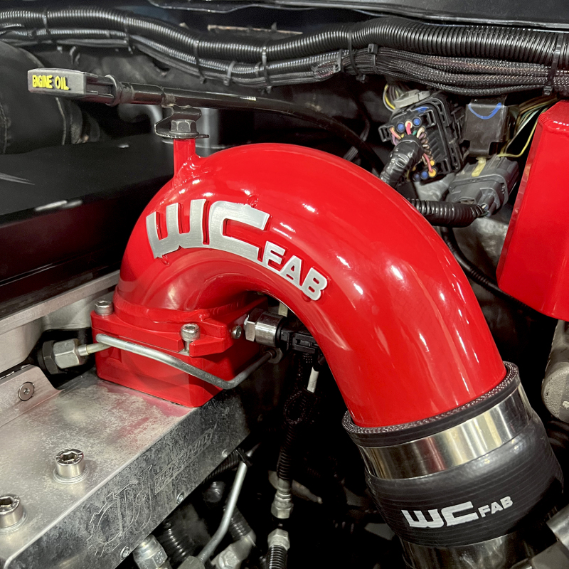 Picture of Wehrli WCF Intercooler Pipes Intercooler Pipe Kits - WCF100528-CR