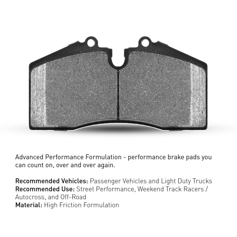 Picture of R1 Concepts RNC Performance Sport Brake Pads - 2115-0888-00