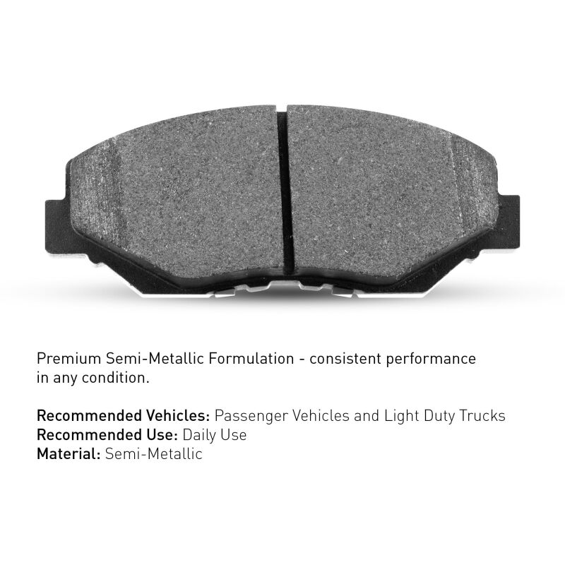 Picture of R1 Concepts RNC Semi Met Brake Pads - 2311-0019-00