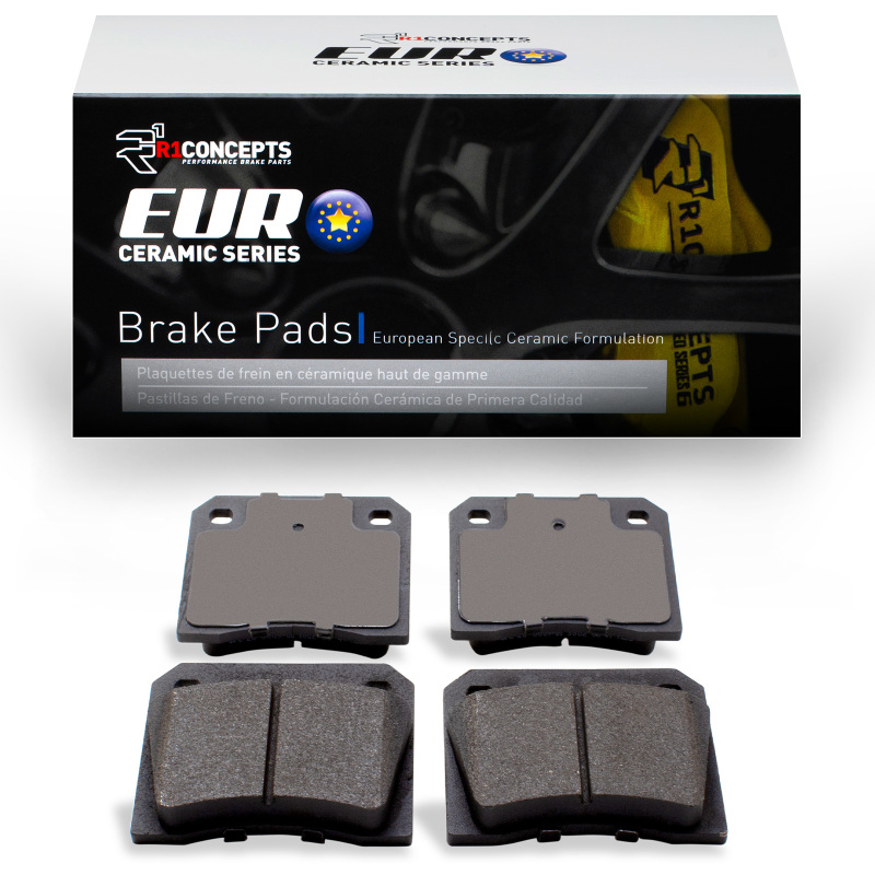 Picture of R1 Concepts RNC Euro Ceramic Brake Pads Brake Rotors - 2600-0009-00