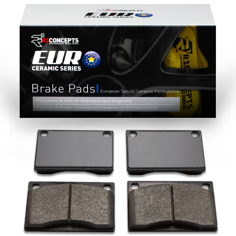 Picture of R1 Concepts RNC Euro Ceramic Brake Pads Brake Rotors - 2600-0043-00