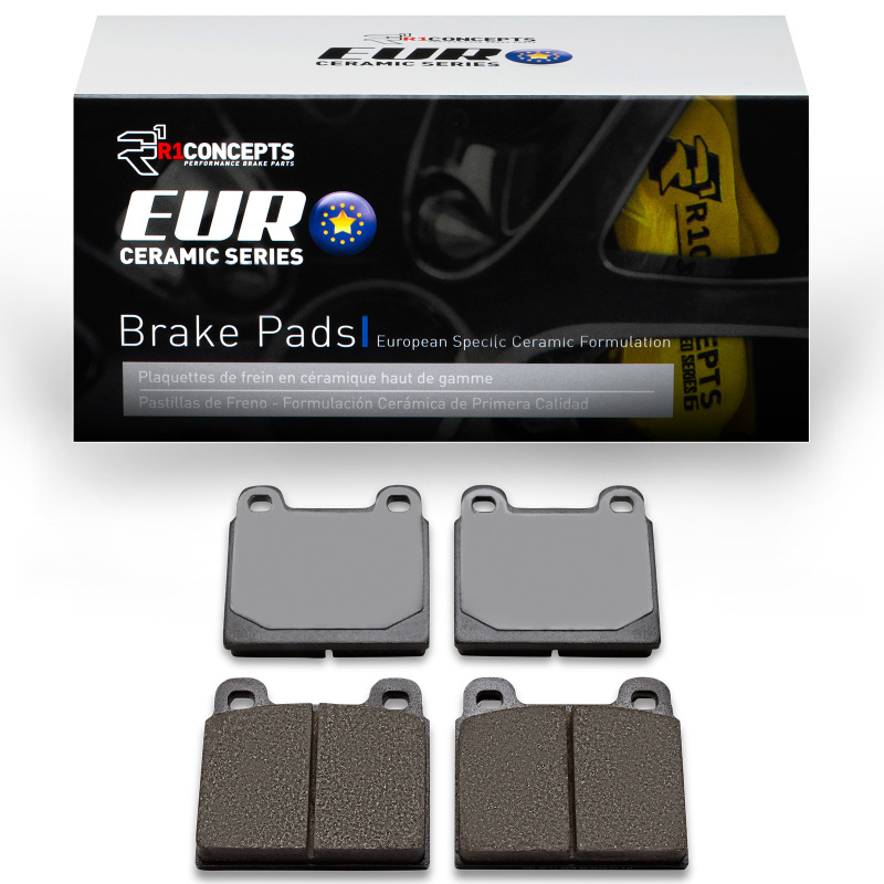 Picture of R1 Concepts RNC Euro Ceramic Brake Pads Brake Rotors - 2600-0045-00