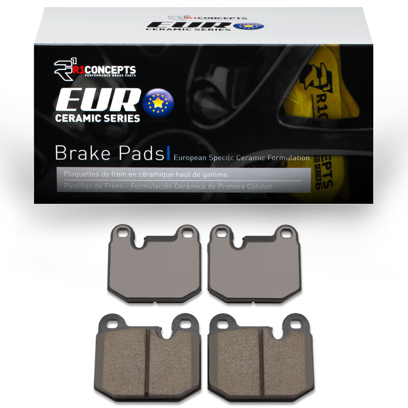 Picture of R1 Concepts RNC Euro Ceramic Brake Pads Brake Rotors - 2600-0174-00
