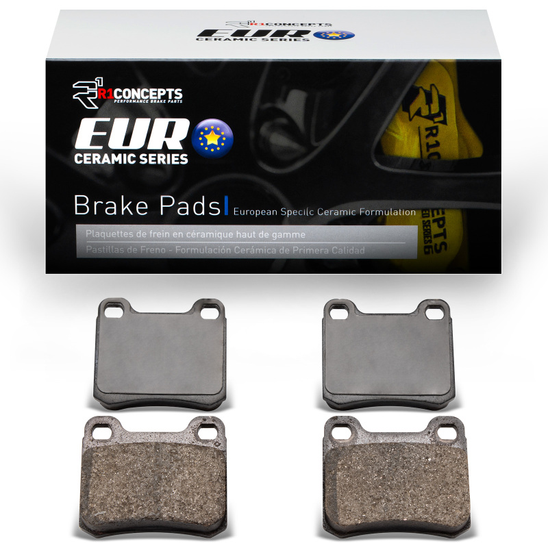 Picture of R1 Concepts RNC Euro Ceramic Brake Pads Brake Rotors - 2600-0335-00