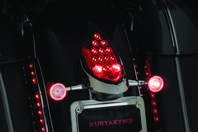Picture of Kuryakyn KUR License Plate Mounts C Rear License Plate Relocation - 3128