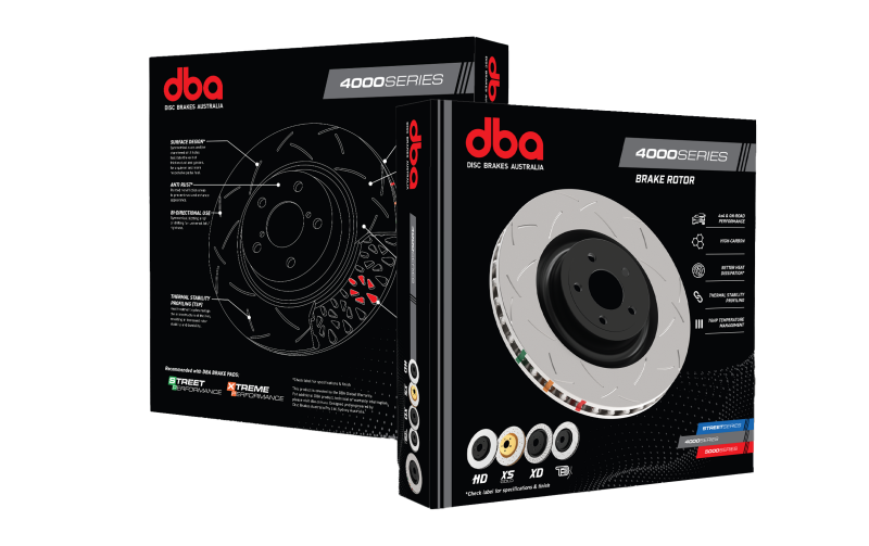 Picture of DBA 4000 Series Slotted Rotors Brake Rotors - DBA42688S