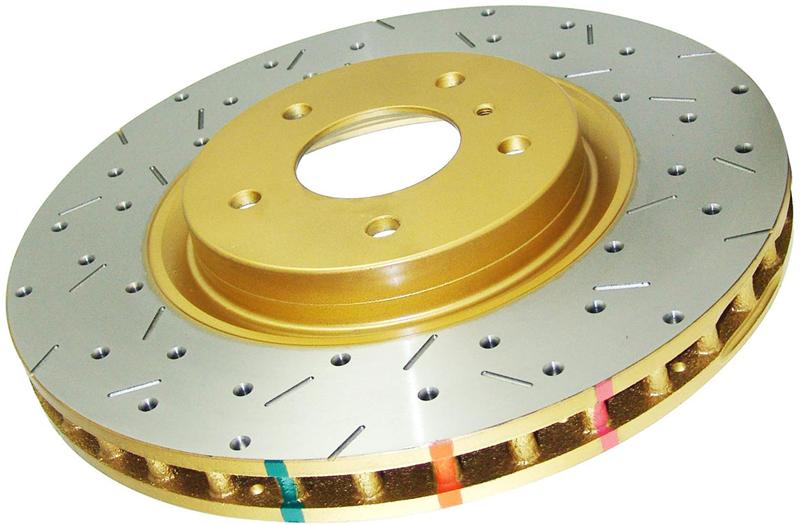 Picture of DBA 4000 Slot&Drill Rotors Brake Rotors - DBA42859BLKXS