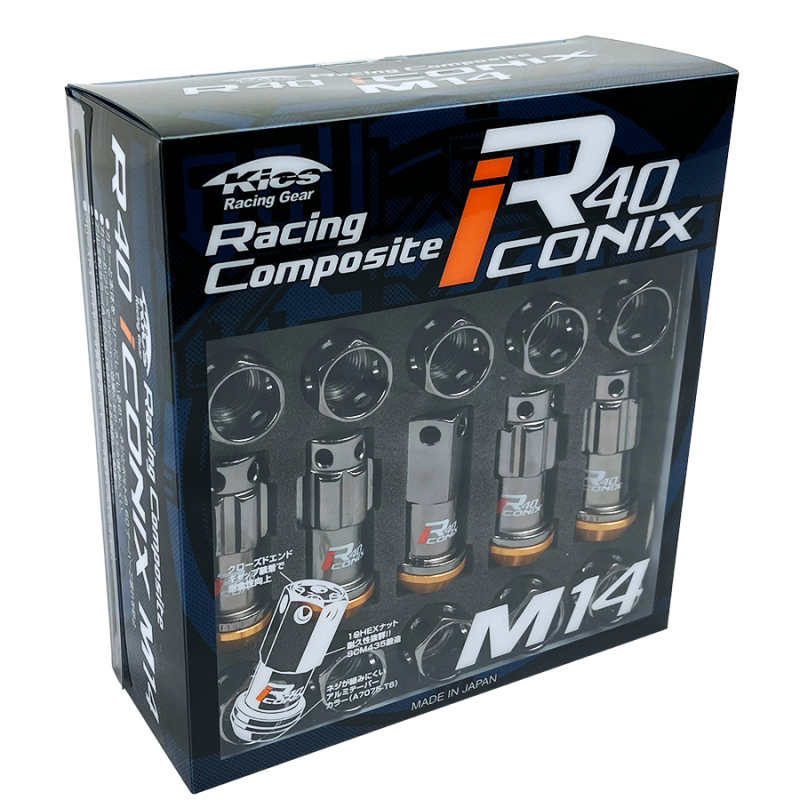 Picture of Project Kics PJK R40 Iconix Lug Nuts - WRI14CA