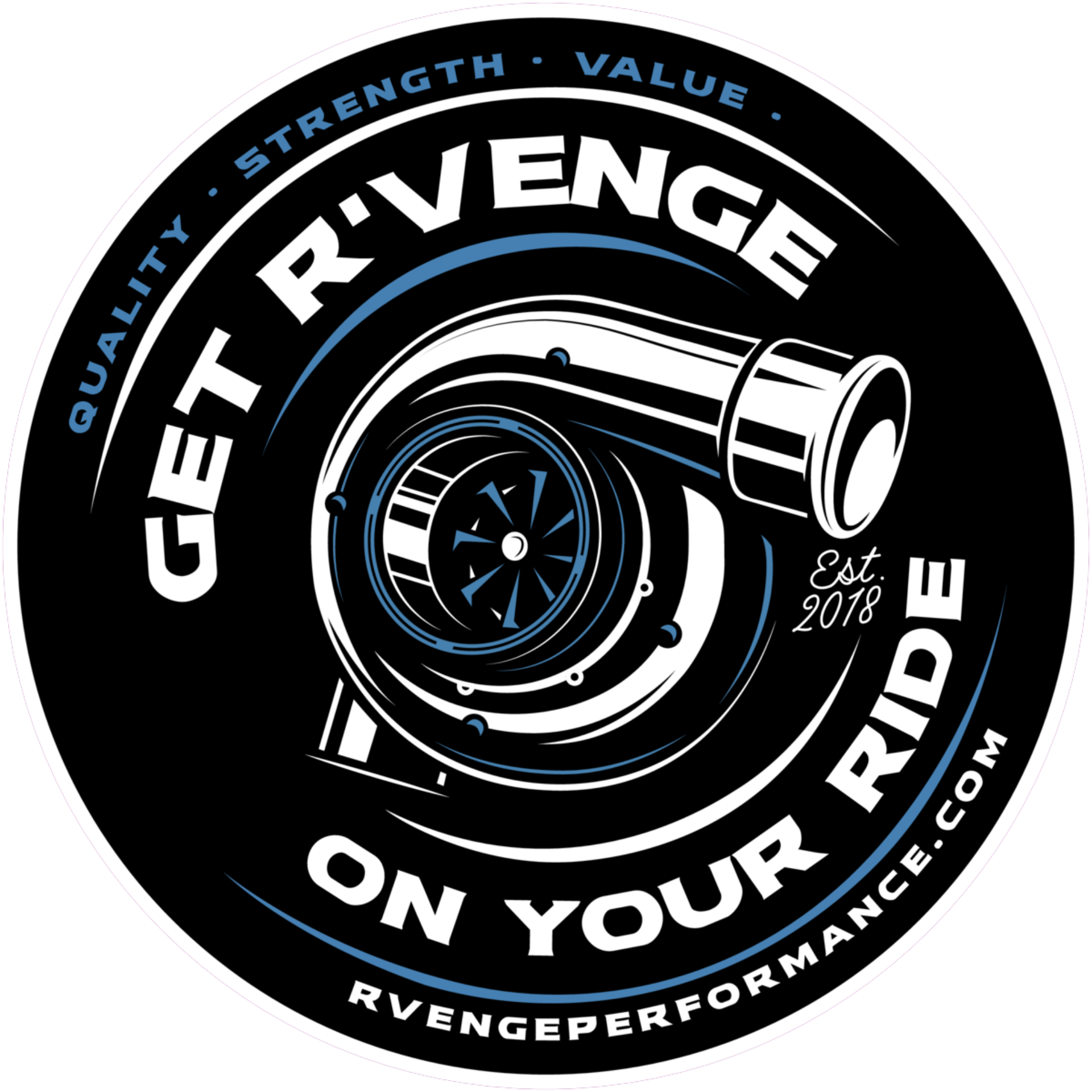 Picture of R'venge 6"x6" Sticker